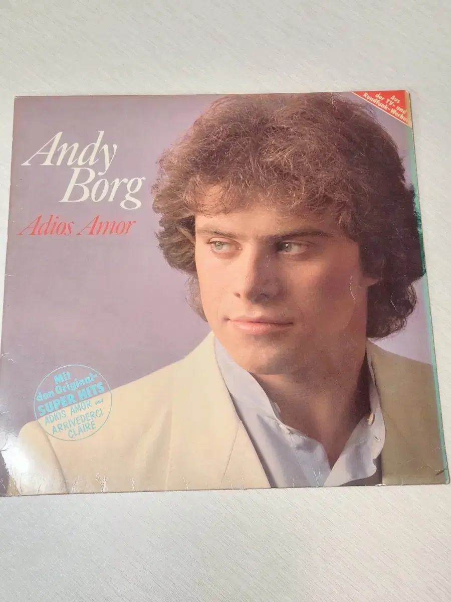 LP  Andy Borg  Adios Amor